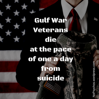 Gulf War Veterans Commit Suicide At One Per Day